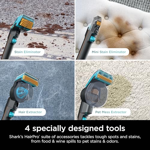 Shark StainStriker Portable Carpet Upholstery & Area Rug Cleaner, Bonus XL Tool & Full-Size Cleaning Solution, Stain & Odor Remover