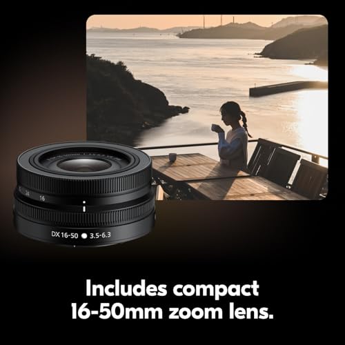 Nikon Z 30 Compact and Lightweight Mirrorless Camera with NIKKOR 16-50mm Lens with Creator's Kit