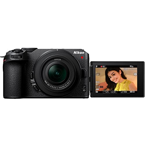 Nikon Z 30 Compact and Lightweight Mirrorless Camera with NIKKOR 16-50mm Lens with Creator's Kit