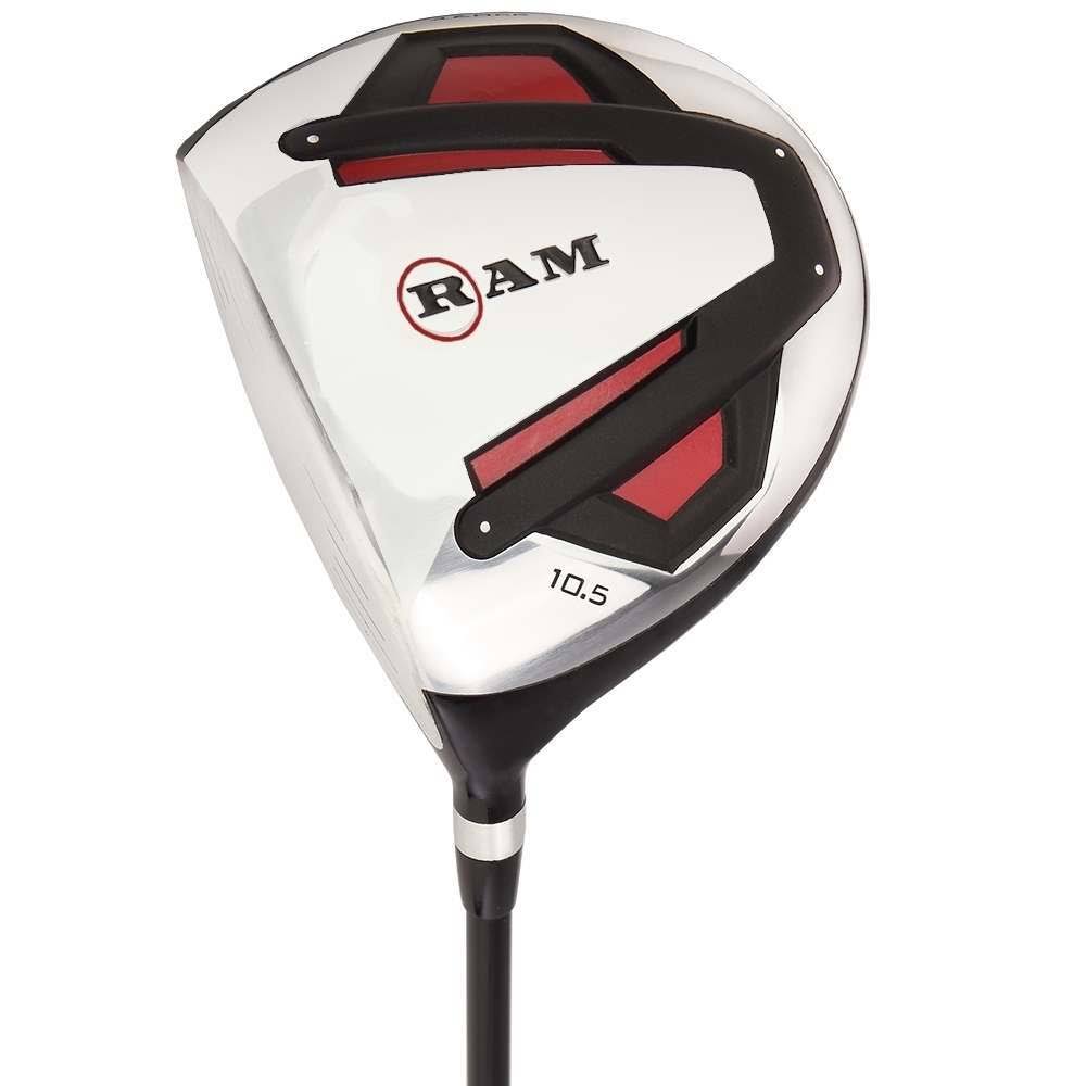Ram Golf Accubar 12pc Golf Clubs Set - Graphite Woods and Steel Shaft Irons -MLH
