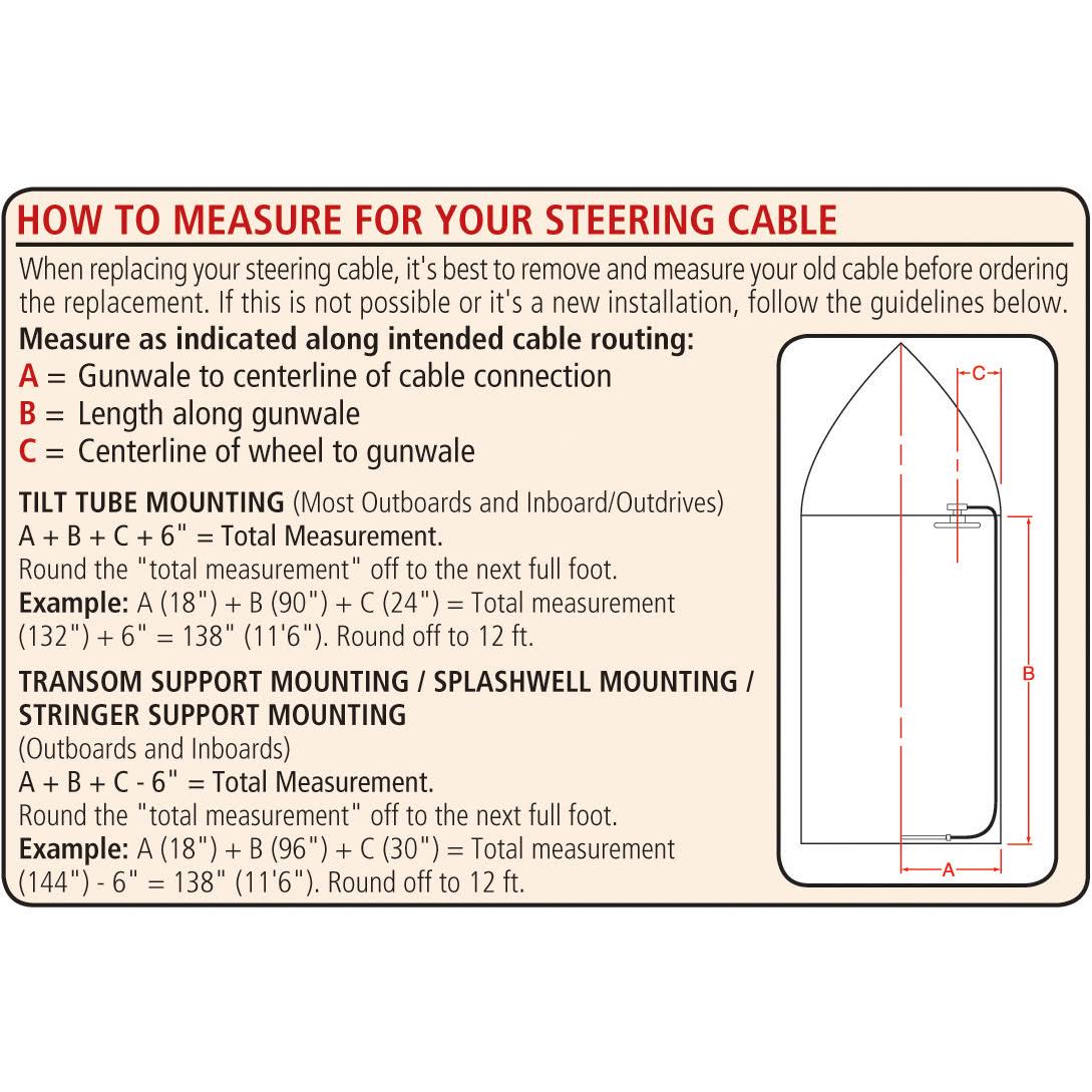 Seastar Solutions SS14115 Rack Steering System 15&