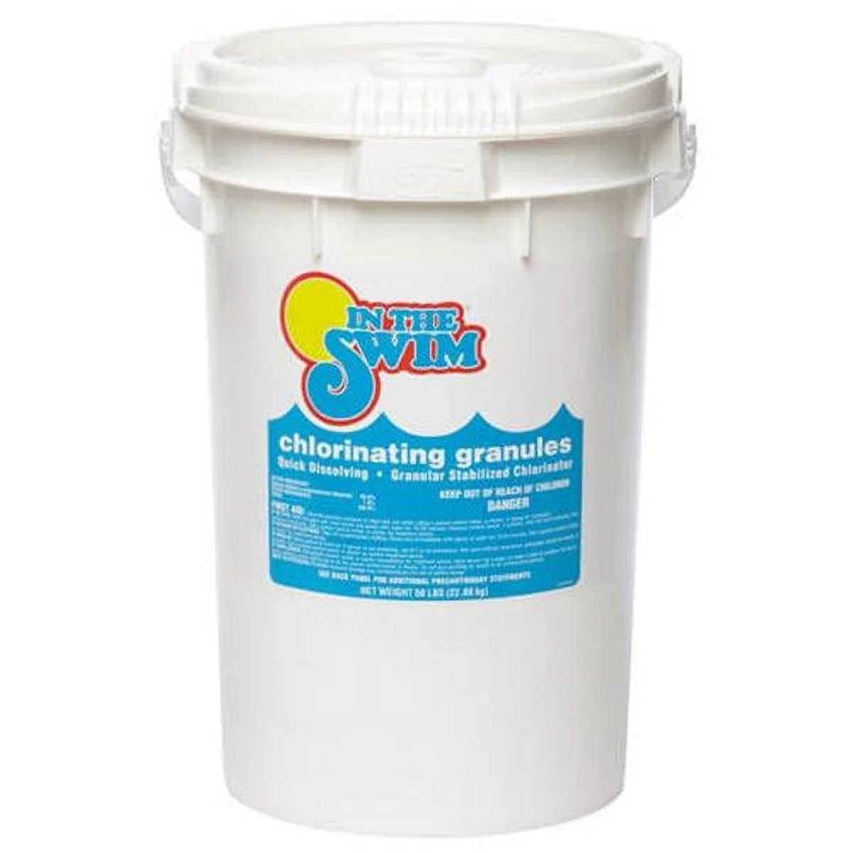 In The Swim Sodium Dichlor Chlorine Shock Granules for Sanitizing Swimming Pools – Fast Dissolving, pH Balanced Sanitizer - 56% Available Chlorine