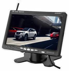 Wireless Waterproof 4 x Backup Cameras IR Night Vision with 7 inch Rear View Monitor Assistance System for RV Parking Truck Bus