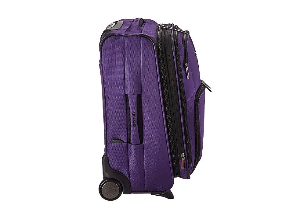 Delsey Sky Max Expandable 21x22 2-Wheel Carry on Purple