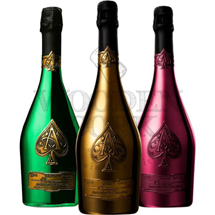 Ace of Spades Gold, Green & Demi Sec Champagne Bundle - Nestor Liquor