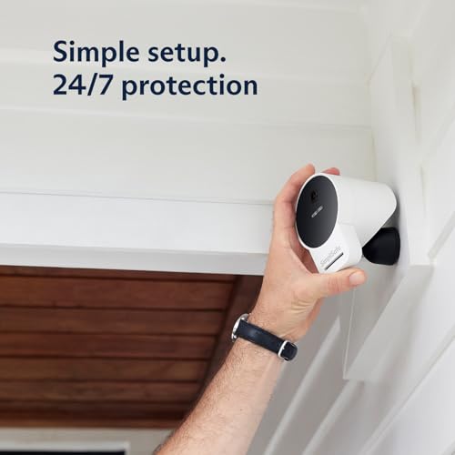 SimpliSafe Outdoor Security Camera Series 2, 1080p Wireless and Wired Home Security Camera - Compatible with Gen 3 System