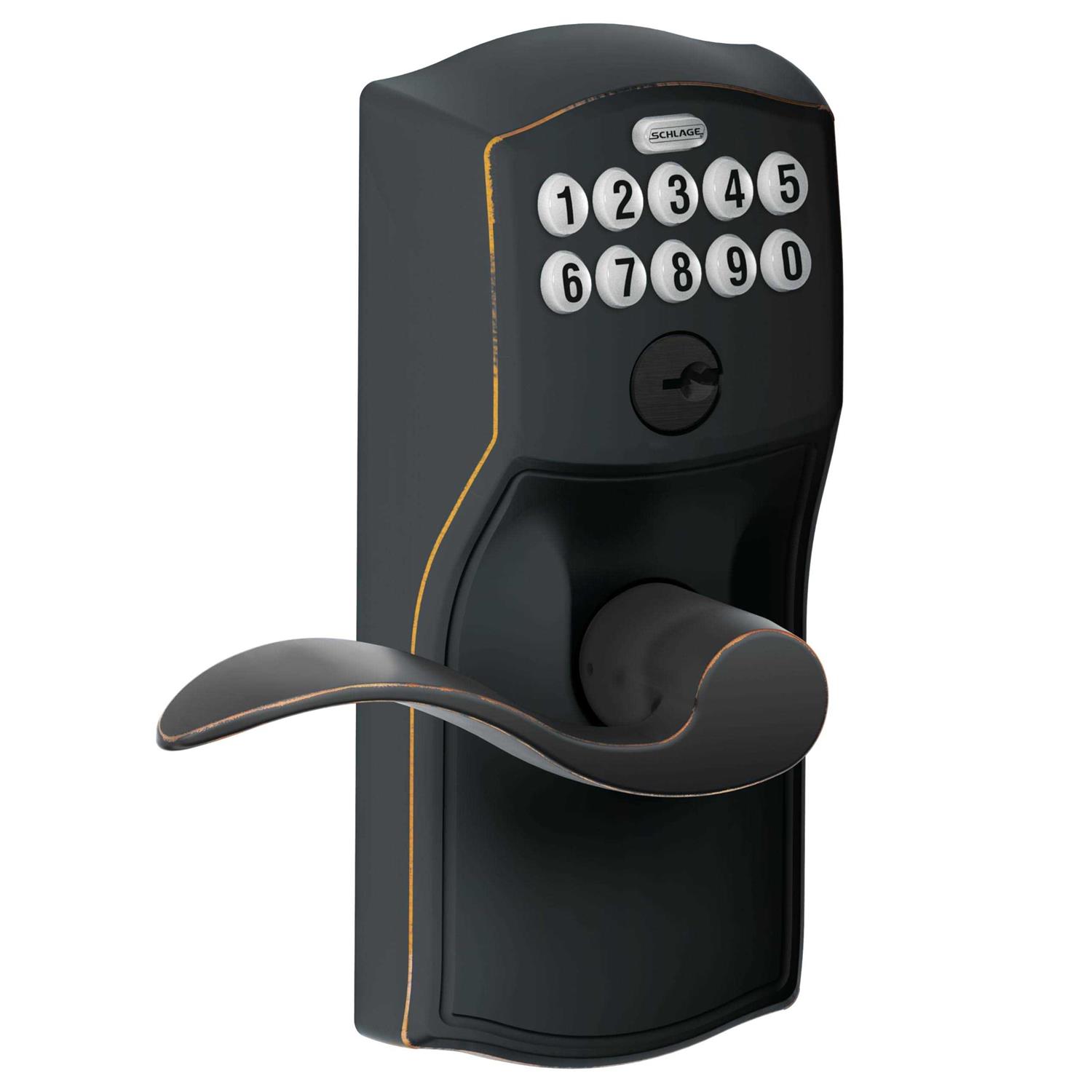 Schlage Camelot Accent Keypad Entry with Flex Lock - Shop Hardware Tools Online Store