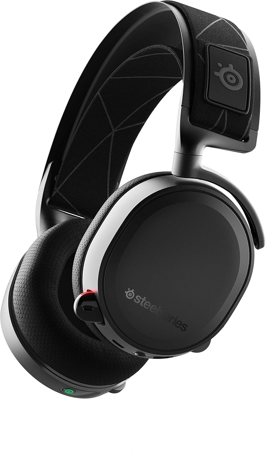 SteelSeries Arctis 7 - Lossless Wireless Gaming Headset with DTS Headphone: X v2.0 Surround - for PC and PlayStation 4 - Black