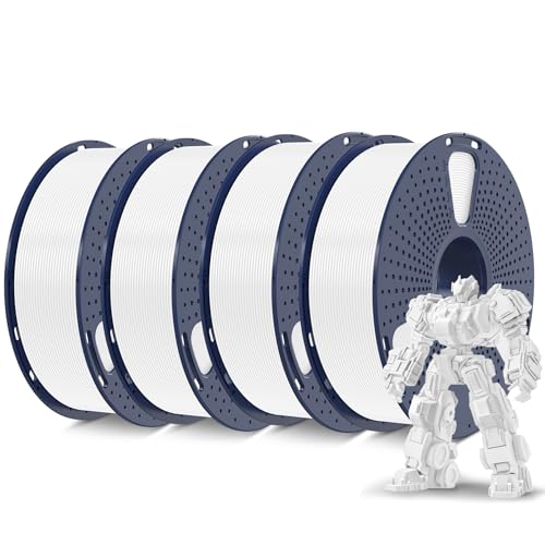 SUNLU 3D Printer Filament Bundle, PLA Plus Filament 10KG 1.75mm, Neatly Wound Filament for Most 3D Printer, 10 Colors, 1kg Spool