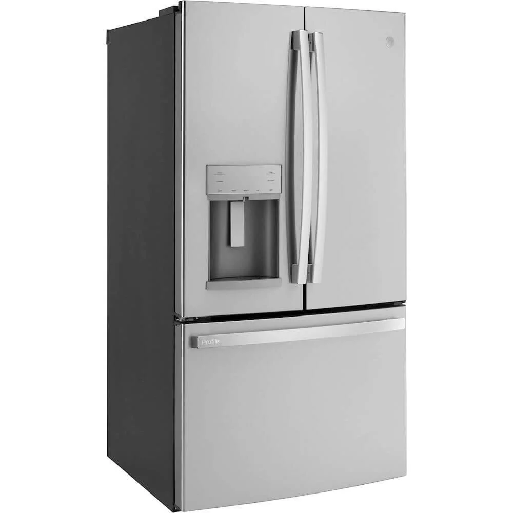 GE APPLIANCES PFD28KYNFS  FRENCH DOOR FREESTANDING REFRIGERATOR Black Stainless Steel