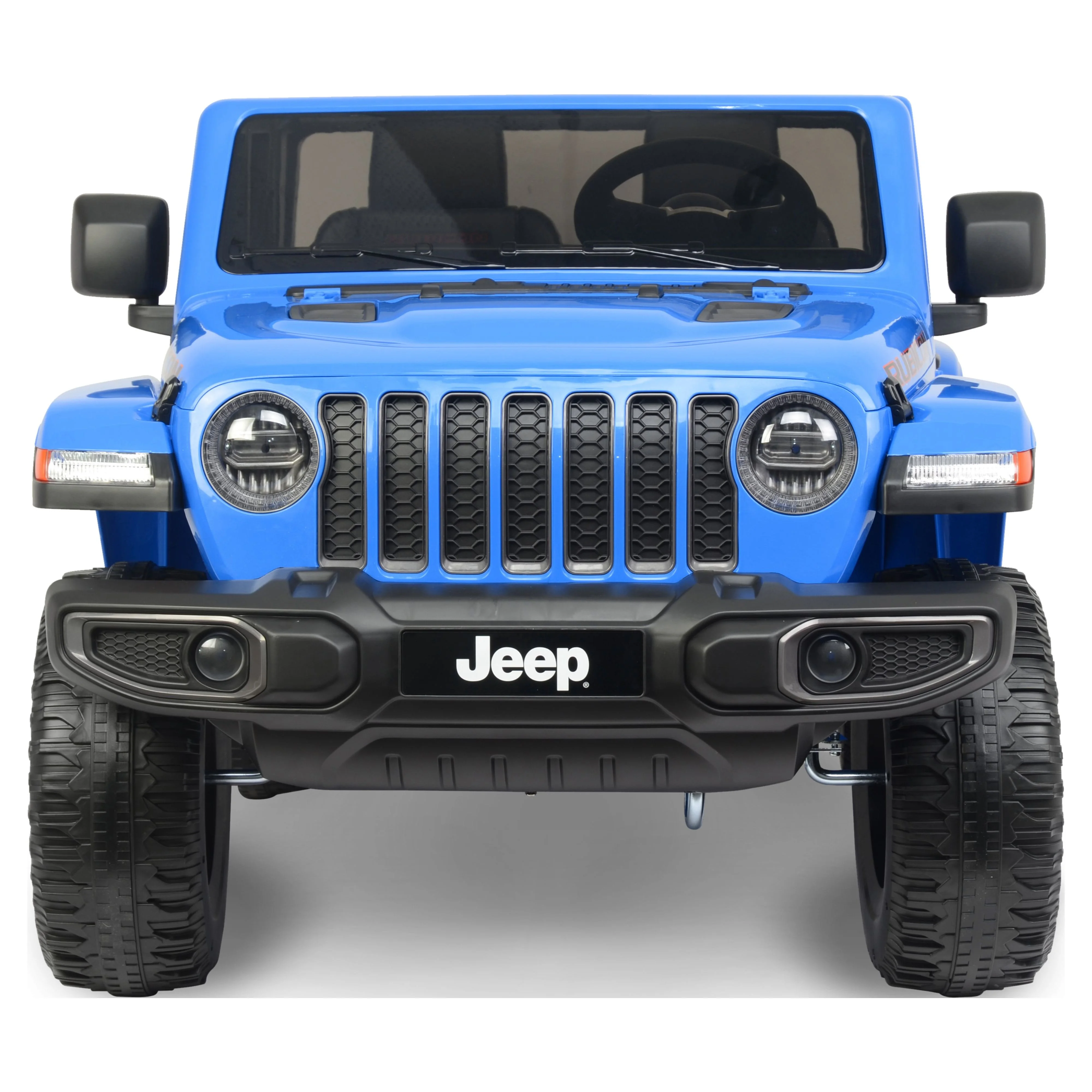12V Jeep Gladiator Battery Powered Ride-on Vehicle for Kids, in Blue by Hyper Toys, for a Child Ages 3-8 - Radiant Selections