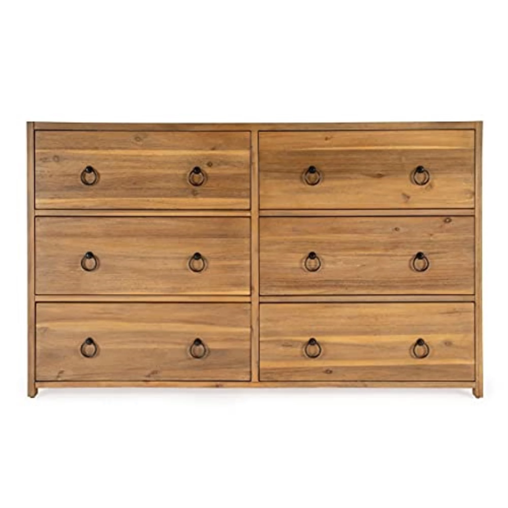 Butler Specialty Company, Lark 6 Drawer Natural Wood Dresser, Natural Wood