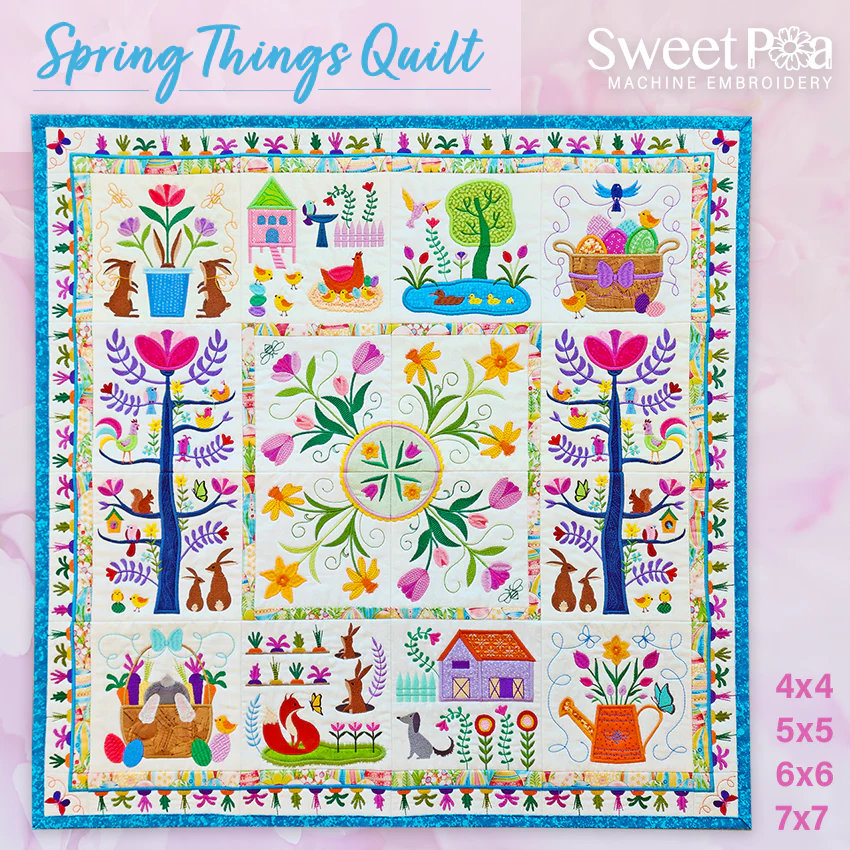 Spring Things Quilt Bulk Pack