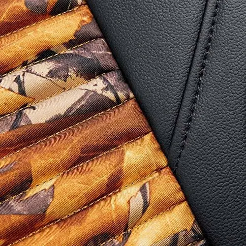 Rixxu - Camo Series 1st Row Brown Camo Seat Covers with Black Sides