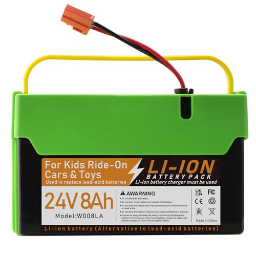24V 7Ah Lead Acid Rechargeable Battery, Replacement Battery Compatible with Best Ride on Cars Thunder UTV Kids Ride-On Car