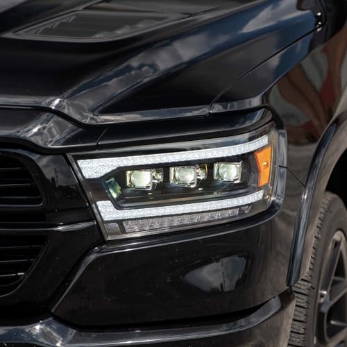Sequential LED Headlights compatible with Ram 1500 2019-2024 (pair)