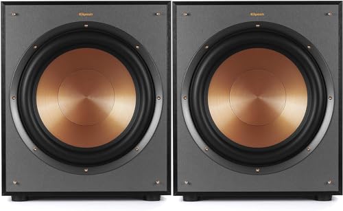 Klipsch R-120SW Subwoofer, Black - Radiant Selections