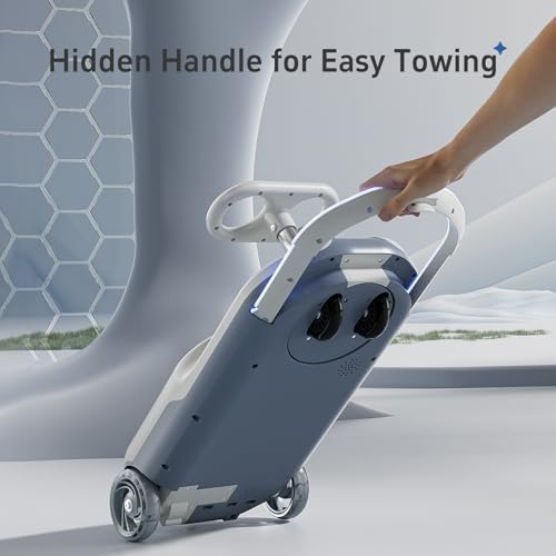 Upgraded Clean Car for Kids, Metal Rod with Built-in Bearings for Precise Steering, Electric Go Kart with Cleaning Function