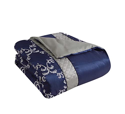 Riverbrook Home 100% Polyester Comforter Set, Queen, Hillcrest - Ivory/Gold, 9 Piece Set