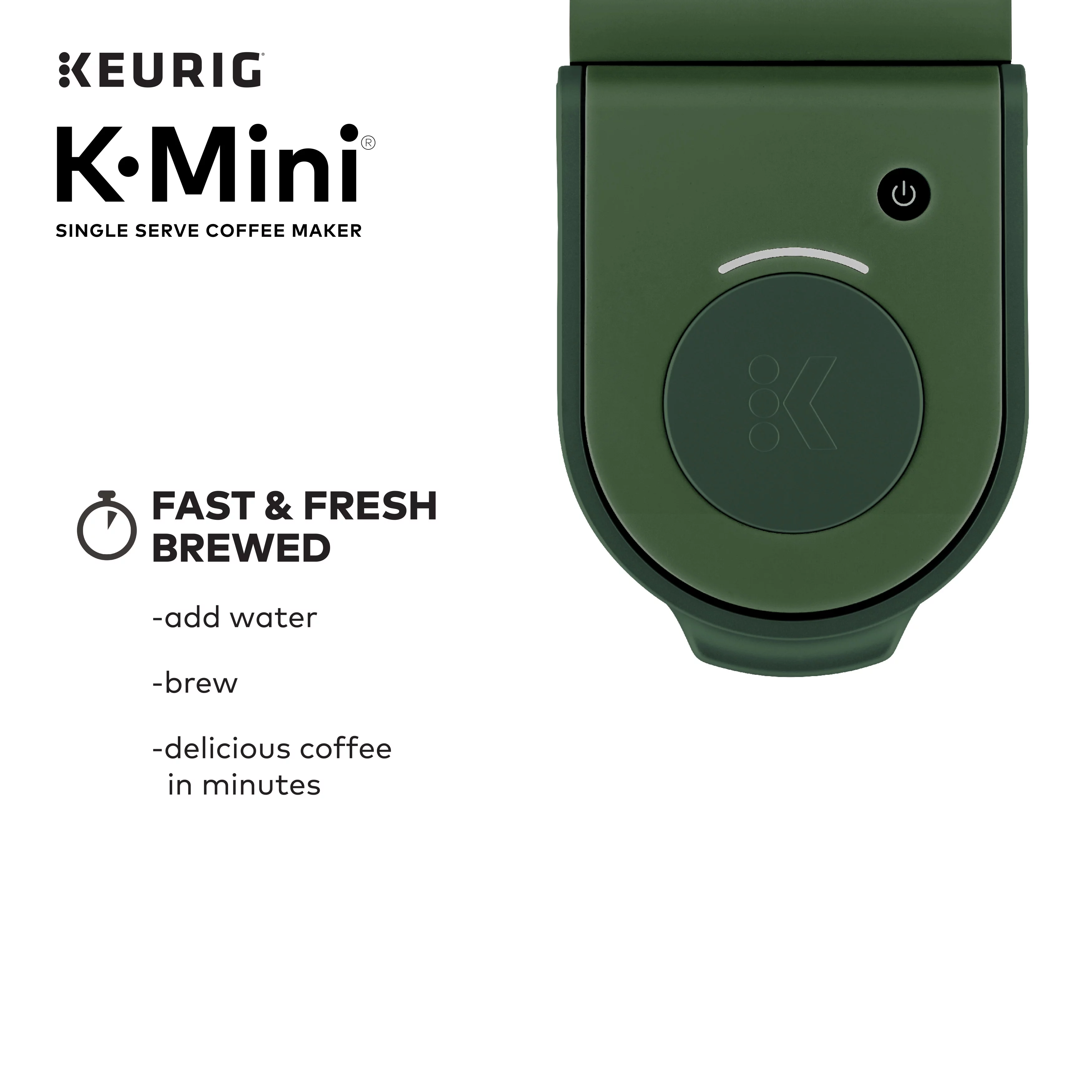Keurig K-Mini Single Serve Coffee Maker, Black