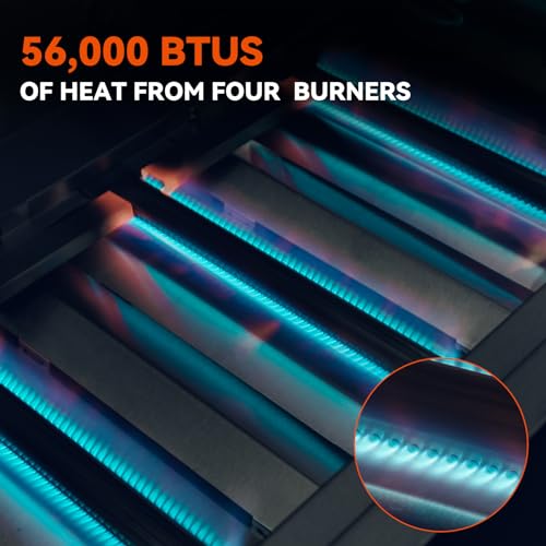 Hygrill Built In Grill, Stainless Steel Outdoor Kitchen Grill Head with Weather Proof Cover