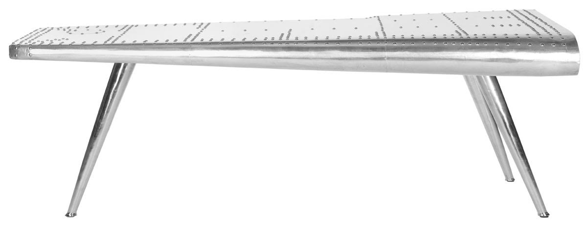 Safavieh Aviator Coffee Table - Silver