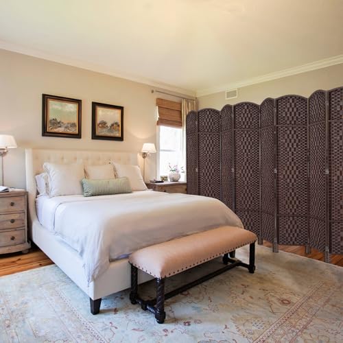 Room Divider, Room Dividers and Folding Privacy Screens, 16in Privacy Screen, 6 Panel Temporary Wall Partitions, 6ft Space Separation Panel Screen