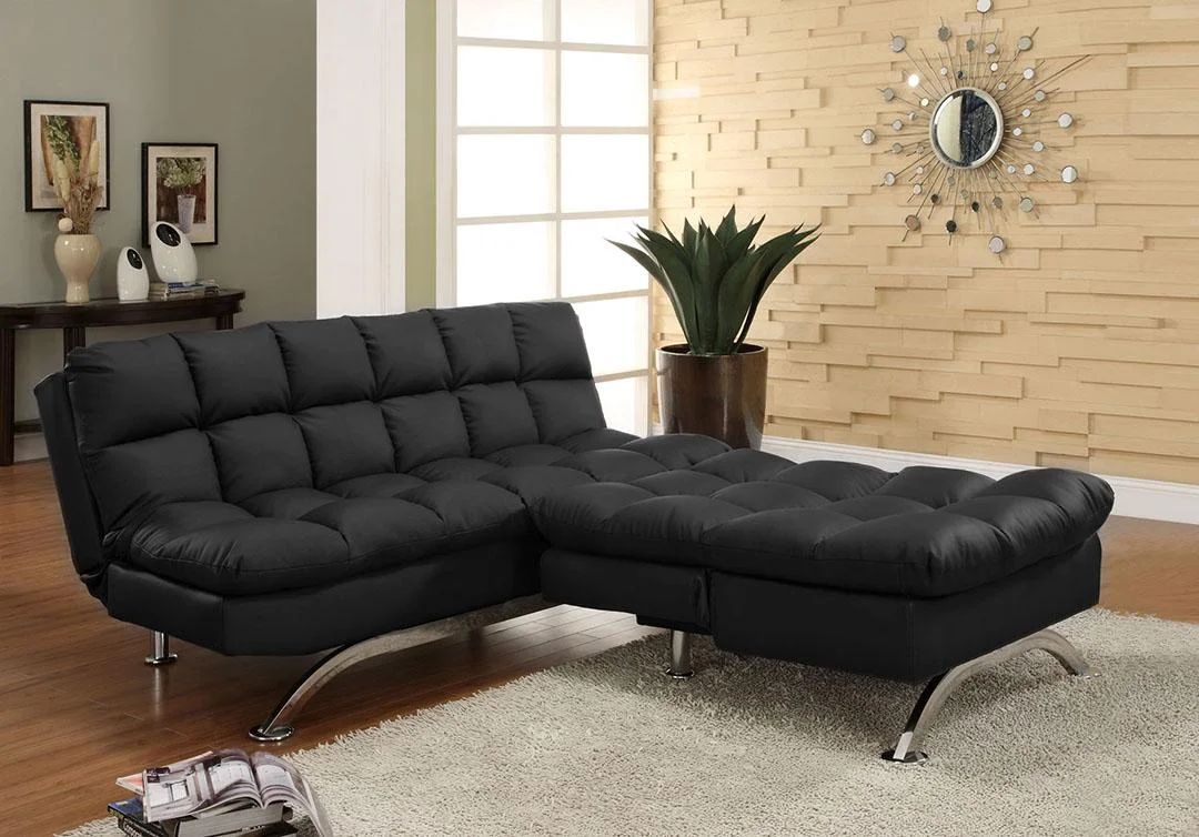Futon Sofa, White