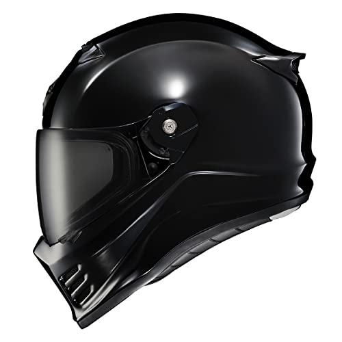 ScorpionEXO Covert FX Full Face Adult Motorcycle Helmet Street Fighter Style with Bluetooth Ready Speaker Pockets DOT ECE 22.06 Approved Unisex