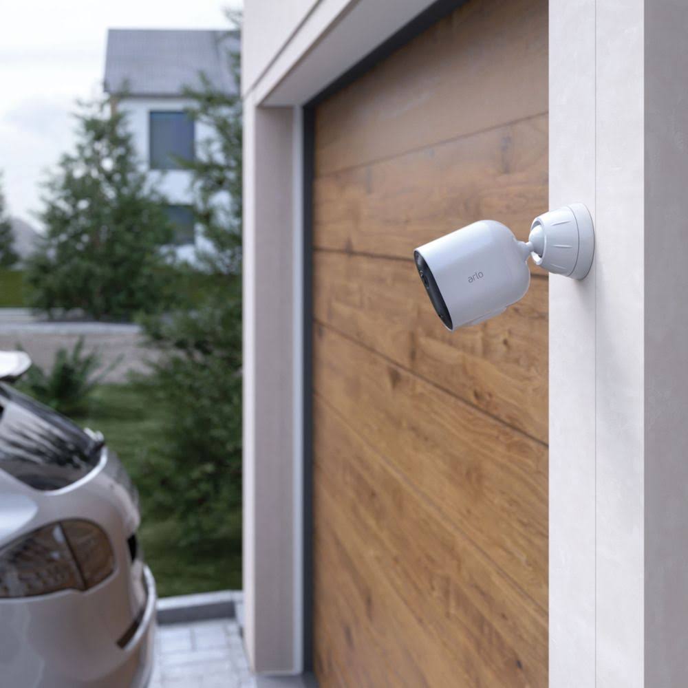 Arlo Pro 4 Spotlight Camera Smart Security Bundle - White - Each