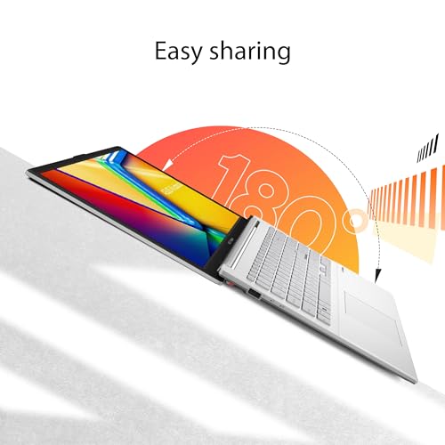 ASUS Vivobook Go 15.6&rdquo; Slim Laptop, AMD Ryzen 5 7520U, 8GB, 512GB, Windows 11 Home, Cool Silver, Military Grade Durability, Fast Charging