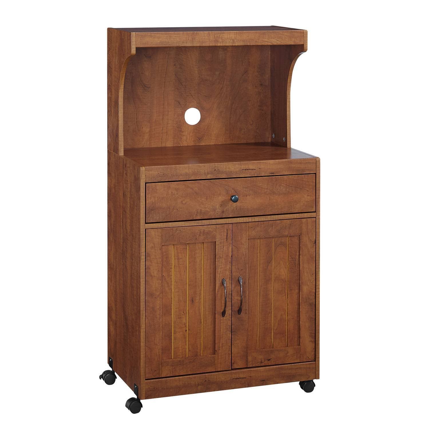 Microwave Cart Oak - Home Source