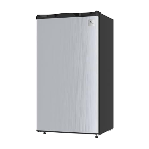 ACFR322 RCA Mini Refrigerator, Compact Freezer Compartment, Adjustable Thermostat Control, Reversible Door, Ideal Fridge for Dorm, Office, Apartment