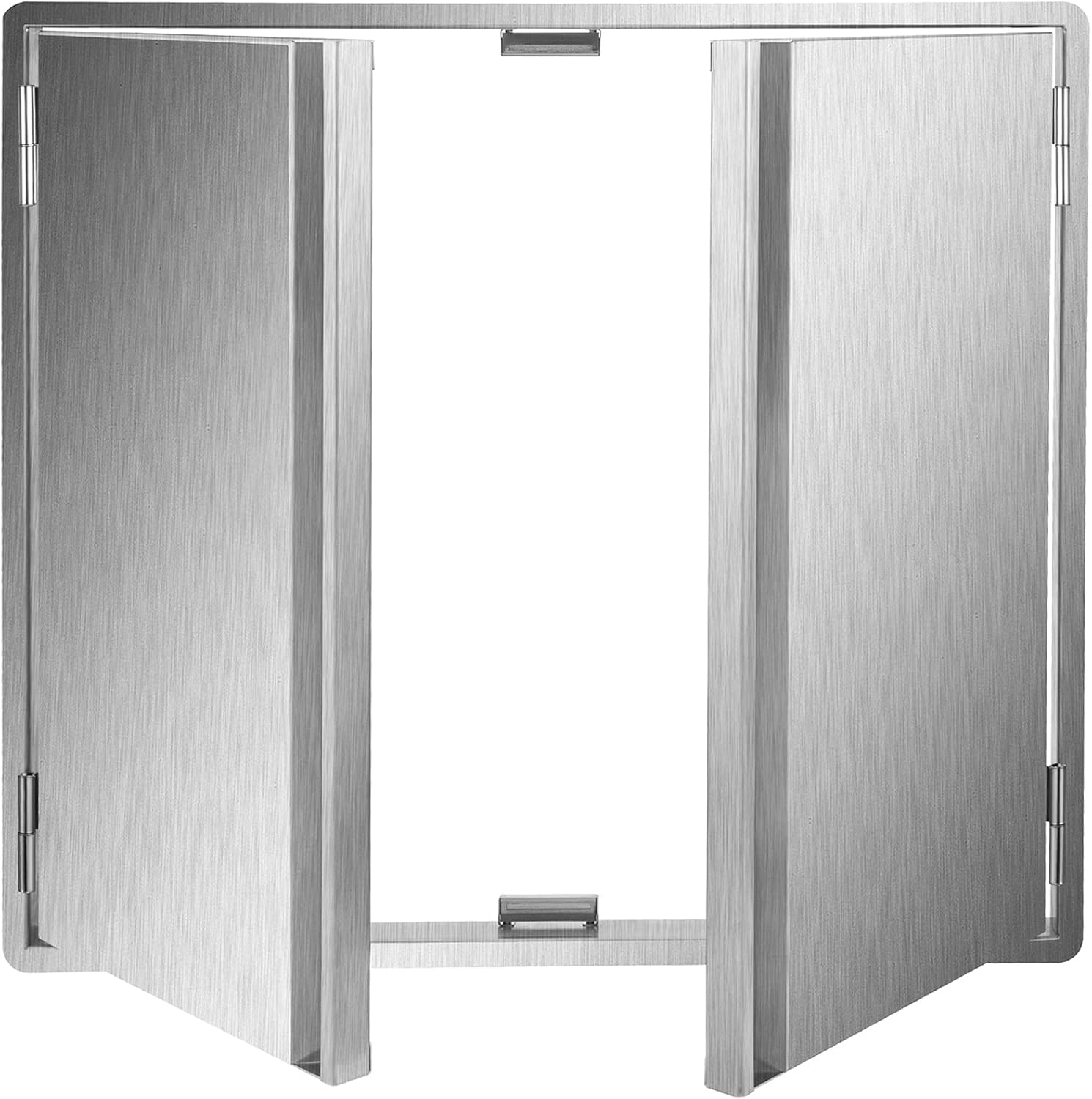 Marada BBQ Access Door Outdoor Kitchen 304 Brushed Stainless Steel Doors for Outdoor Kitchen, Outdoor Cabinet
