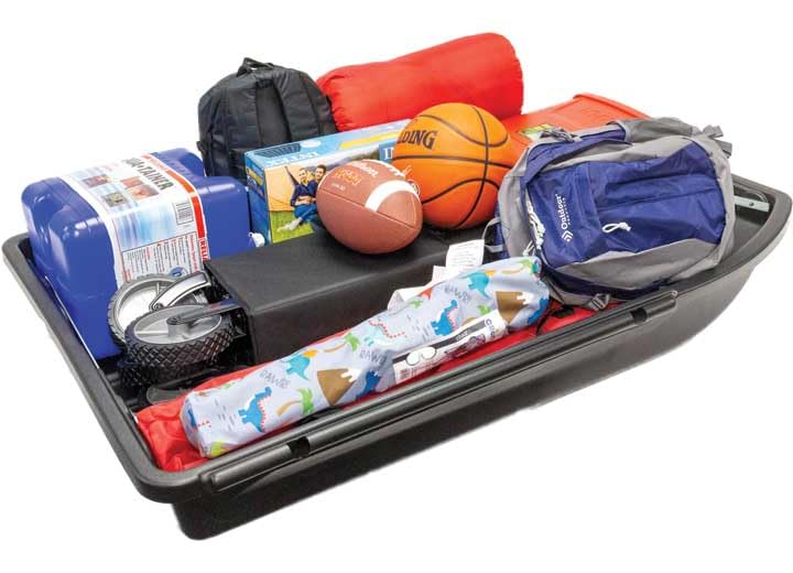 Rooftop Cargo Carrier for Car Storage Large Roof Rack Weatherproof Cargo Carrier | Made in USA |18 Cubic Ft 110 Lb Capacity | Promaxx