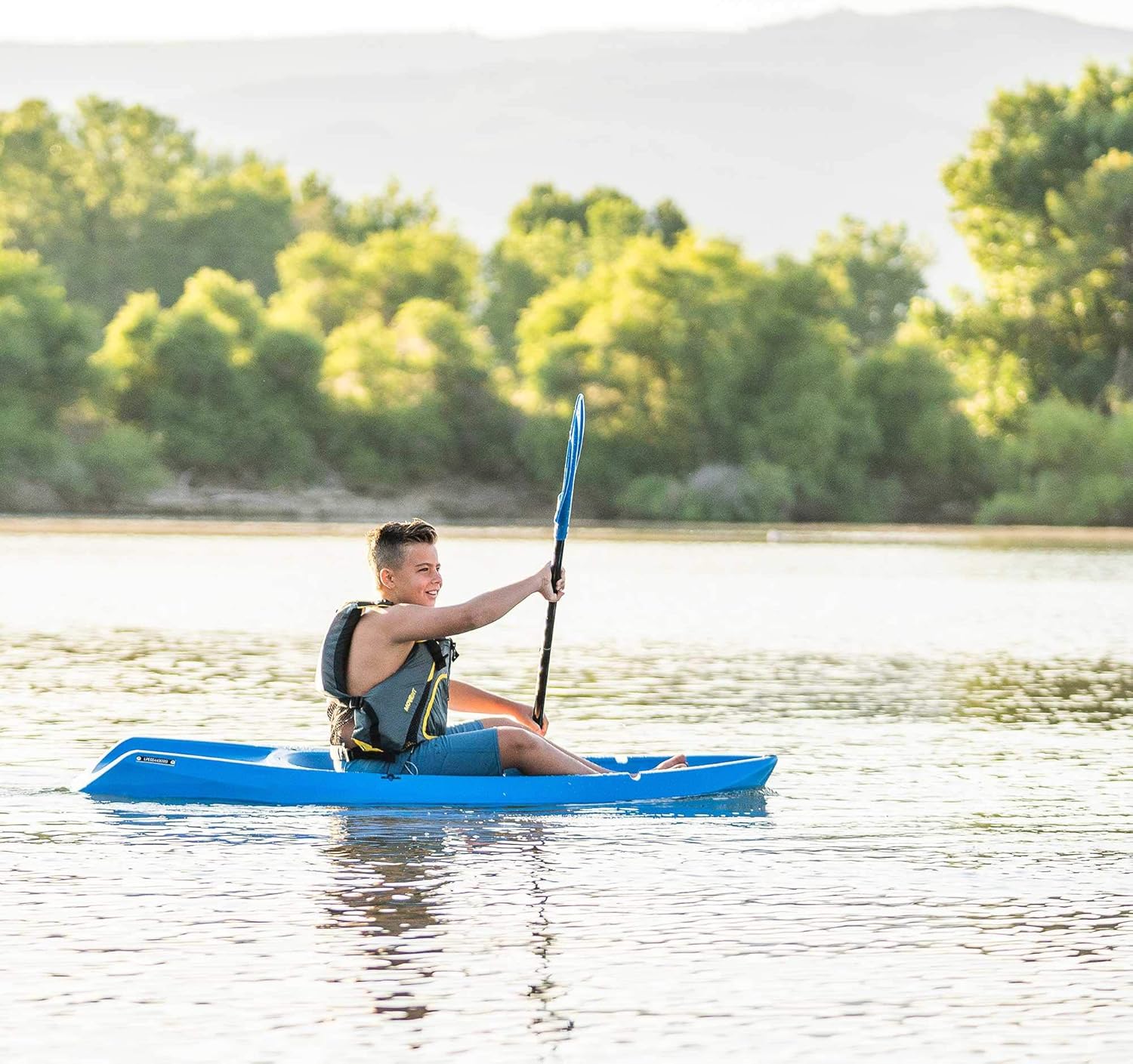 Lifetime Youth Wave Kayak (Paddle Included), Blue, 6'