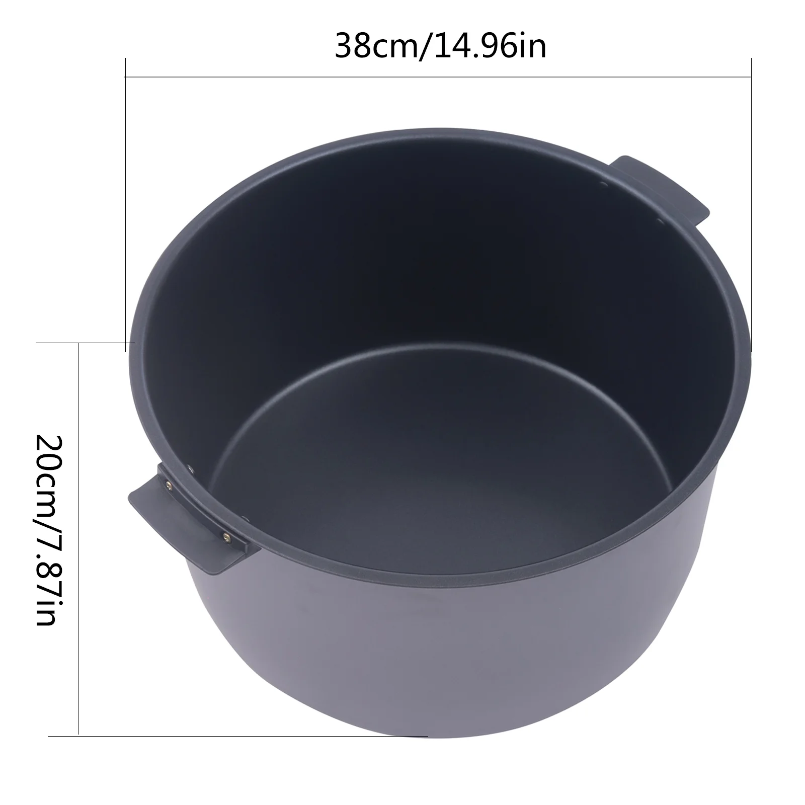 Miumaeov Rice Warmer Commercial with Dual Temperature Control Design, Non-stick Inner Pot, Efficient Insulation Electric Rice Warmer, Stainless Steel