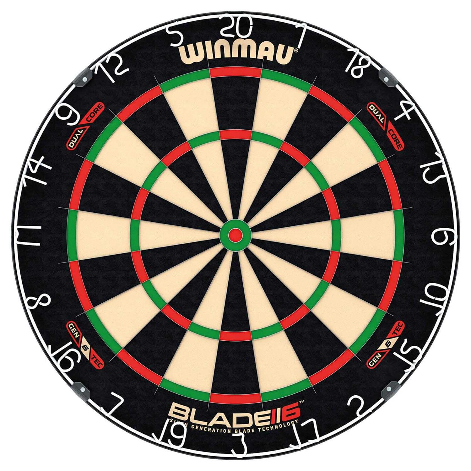 Winmau Blade 6 Dual Core Bristle Dartboard - Sports Supplies Online Store