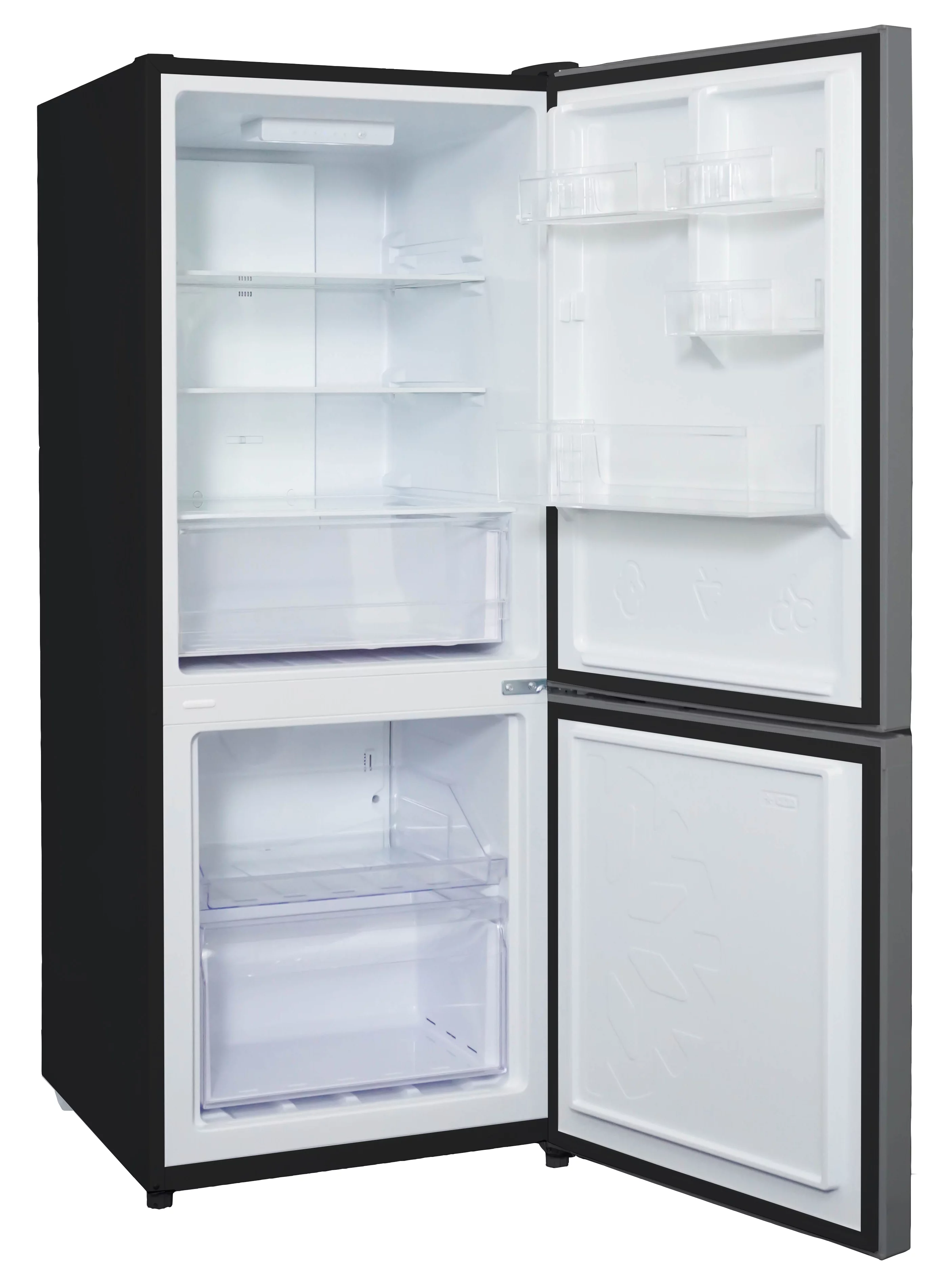 Danby DBMF100C1SLDB 10 Cu. ft. Compact Fridge Bottom Mount Freezer in Stainless Steel