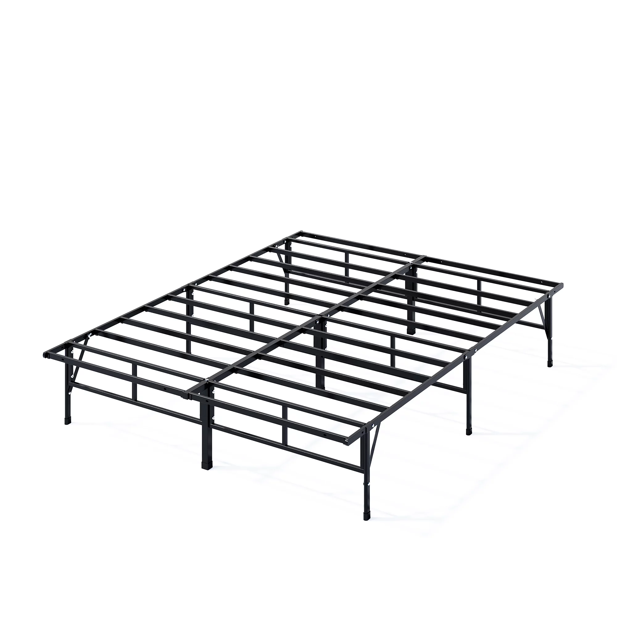 Zinus 14" Metal SmartBase Compack® Mattress Foundation, Bed Frame, Queen
