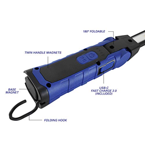 Astro Tools 52SLC 500x2 Lumen Folding Double-Sided LED Slim Light W/Wireless Charging Pad