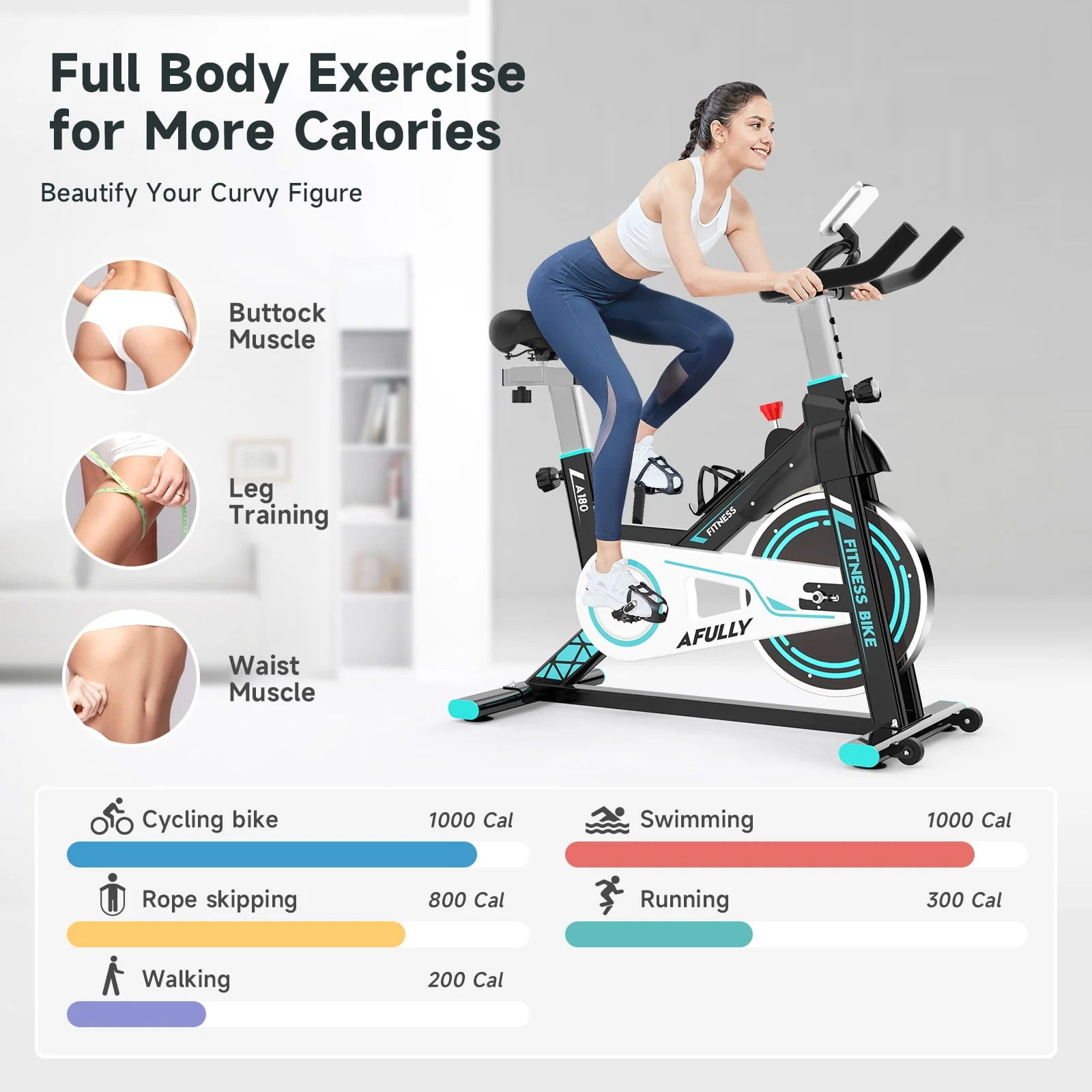 Pooboo Indoor Cycling Exercise Bikes Stationary Fitness Cycle Upright Cycling Belt Drive for Home Cardio Workout 35 Lbs Flywheel 350lb