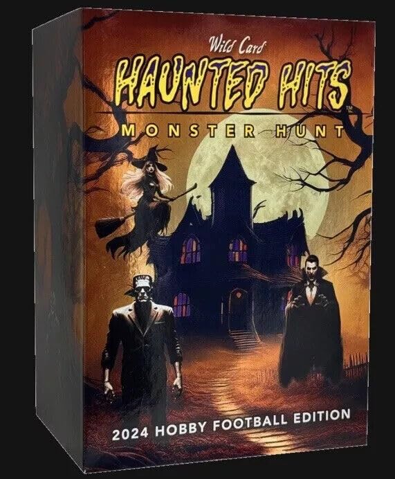 2024 Wild Card Haunted Hits Hobby Football Trading Card Box