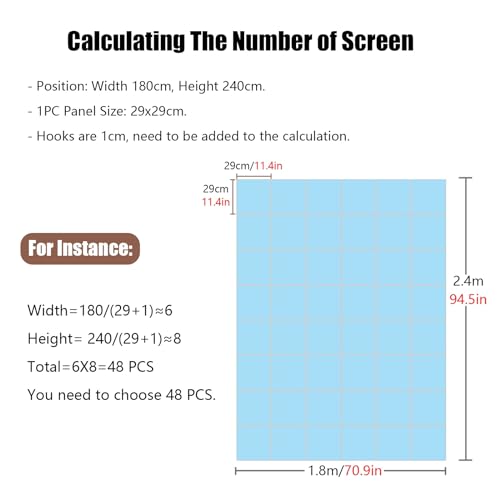 Privacy Partition Screen Hanging Room Dividers Panels from Ceiling, Carving Pattern Bedroom Office Bar Decor Panel for Spaces Separation