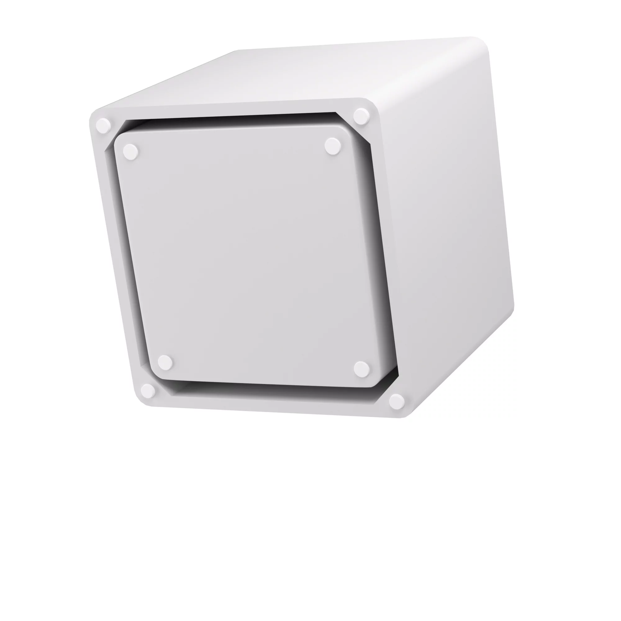 MDF Nesting table/side table/coffee table/end table(white),for living room,office,bedroom,White