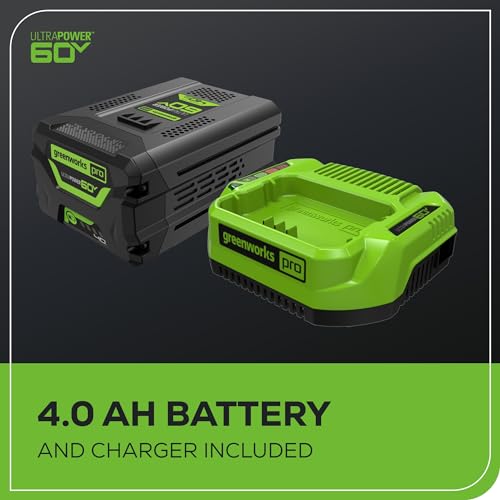 Greenworks 40V Cordless String Trimmer + Leaf Blower Combo Kit, 2.0Ah Battery and Charger Included