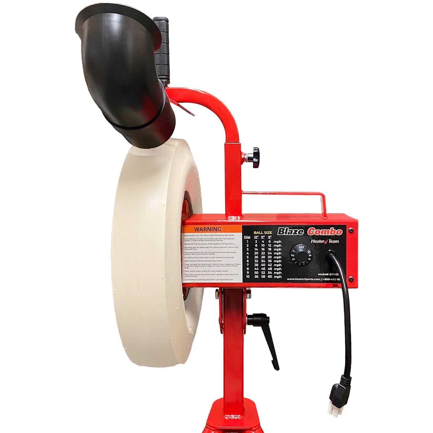 Heater Sports Blaze Combo Pitching Machine With Warranty - Sports Supplies Online Store