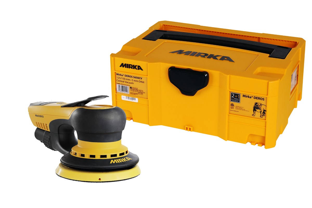 Mirka Abrasives MID55020CAUS; 5 inch DEROS Electric Sander 5mm Orbit