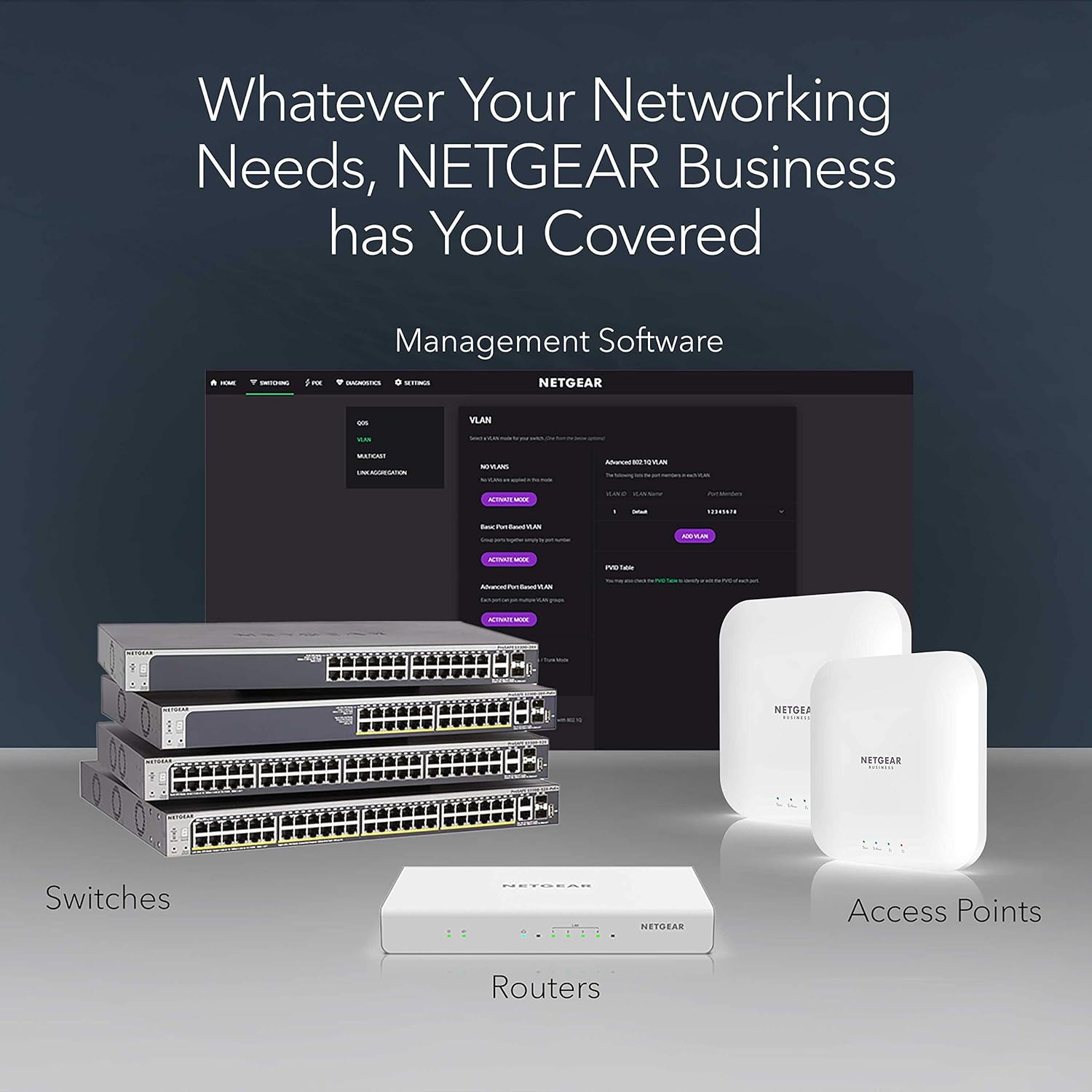 NETGEAR 8-Port 10G Multi-Gigabit Ethernet Unmanaged Switch (XS508M) - with 1 x 10G SFP+, Desktop or Rackmount, and Limited Lifetime Protection