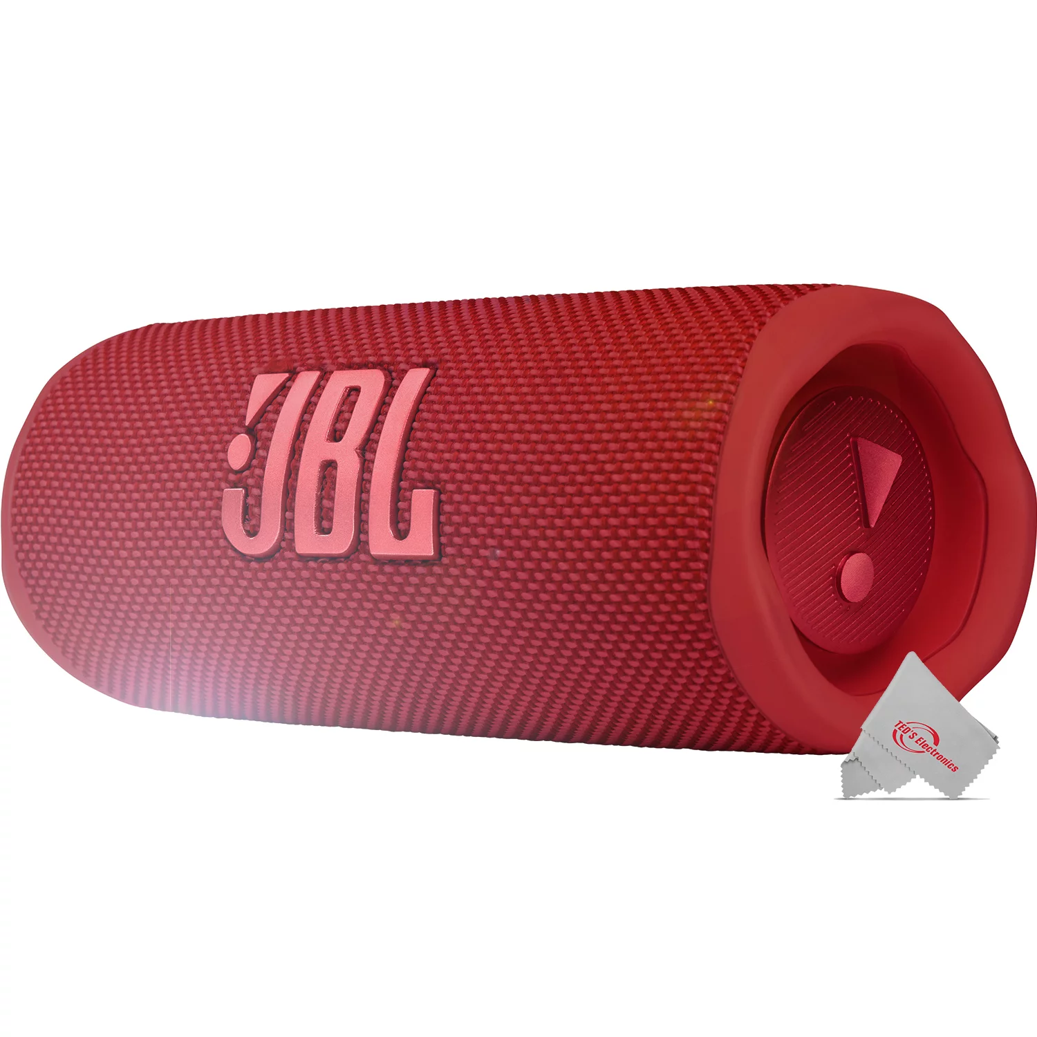 2x JBL FLIP 6 Wireless Portable Waterproof Speaker - Red